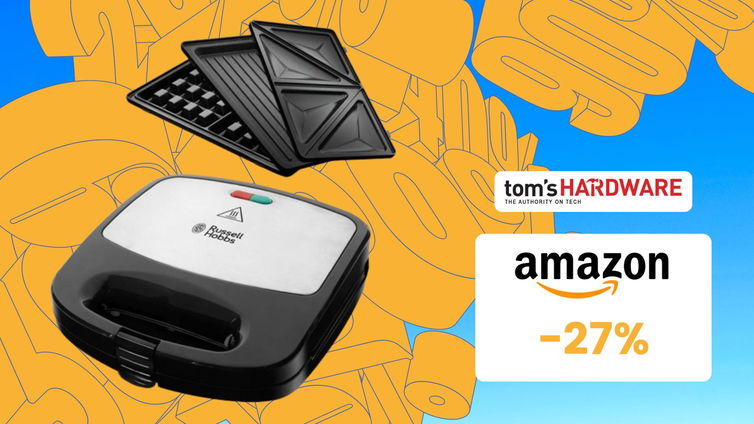 Immagine di Griglia elettrica 3 in 1 di Russell Hobbs, CHE PREZZO! Su Amazon risparmi il 27%