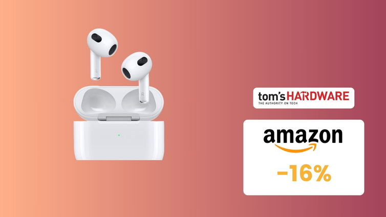 Immagine di AirPods (terza generazione) con MagSafe, CHE PREZZO! Su Amazon risparmi il 16%