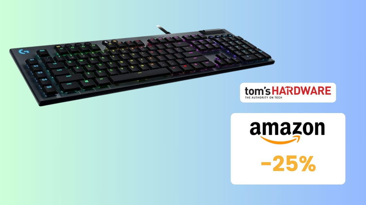 Immagine di Prezzo BOMBA su questa tastiera gaming Logitech! (-25%)