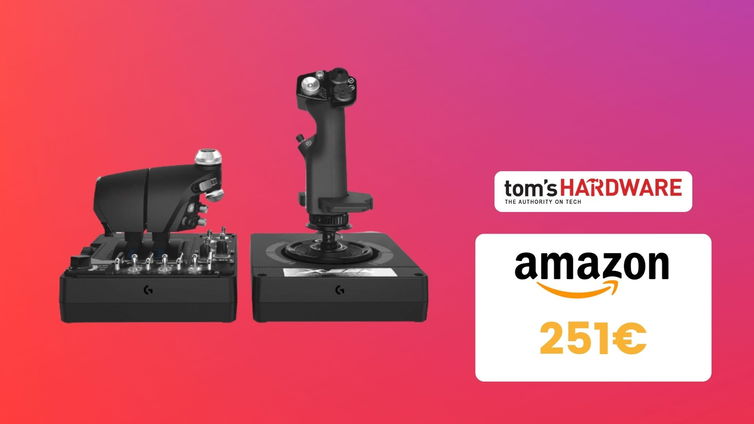 Immagine di Controller Logitech G X56, CHE PREZZO! Su Amazon risparmi il 21%