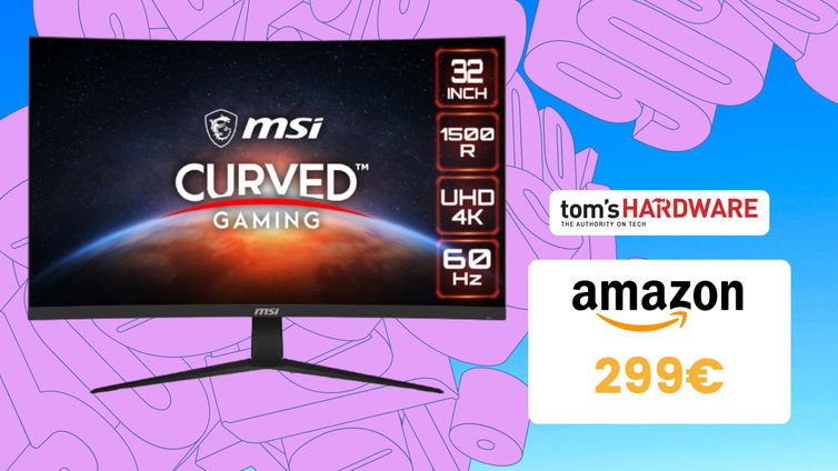 Immagine di Monitor MSI G321CUV CROLLA a 299€! Occasione IMPERDIBILE