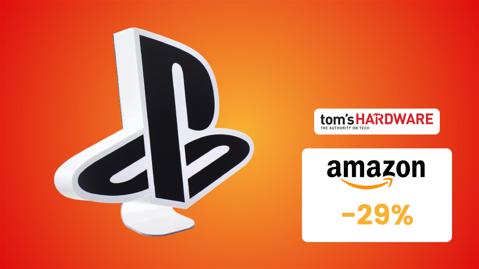 Immagine di Prezzo BOMBA su questa lampada logo Playstation! (-29%)