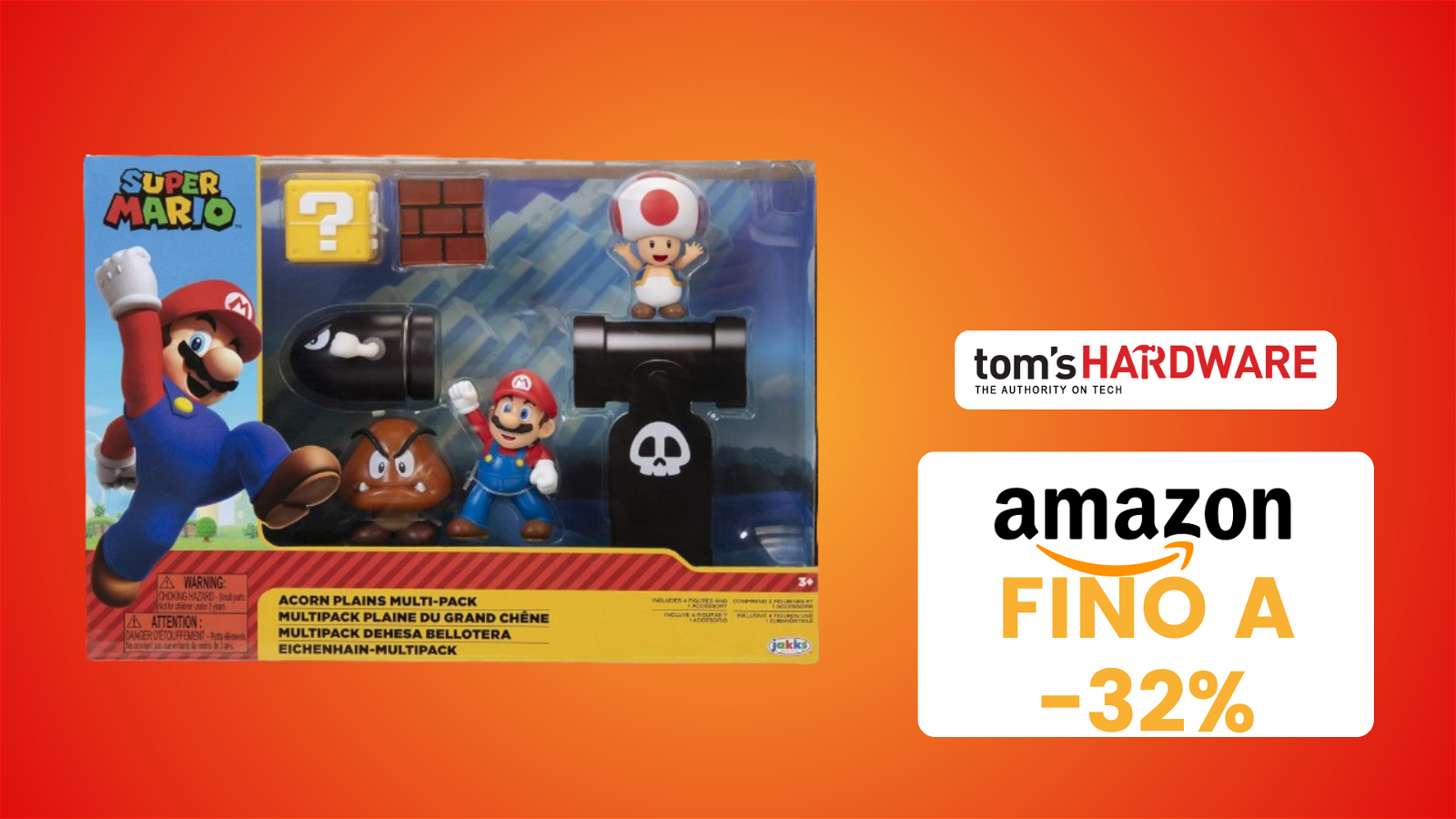 Immagine di Mar10 Day, una valanga di offerte a tema Super Mario su Amazon!