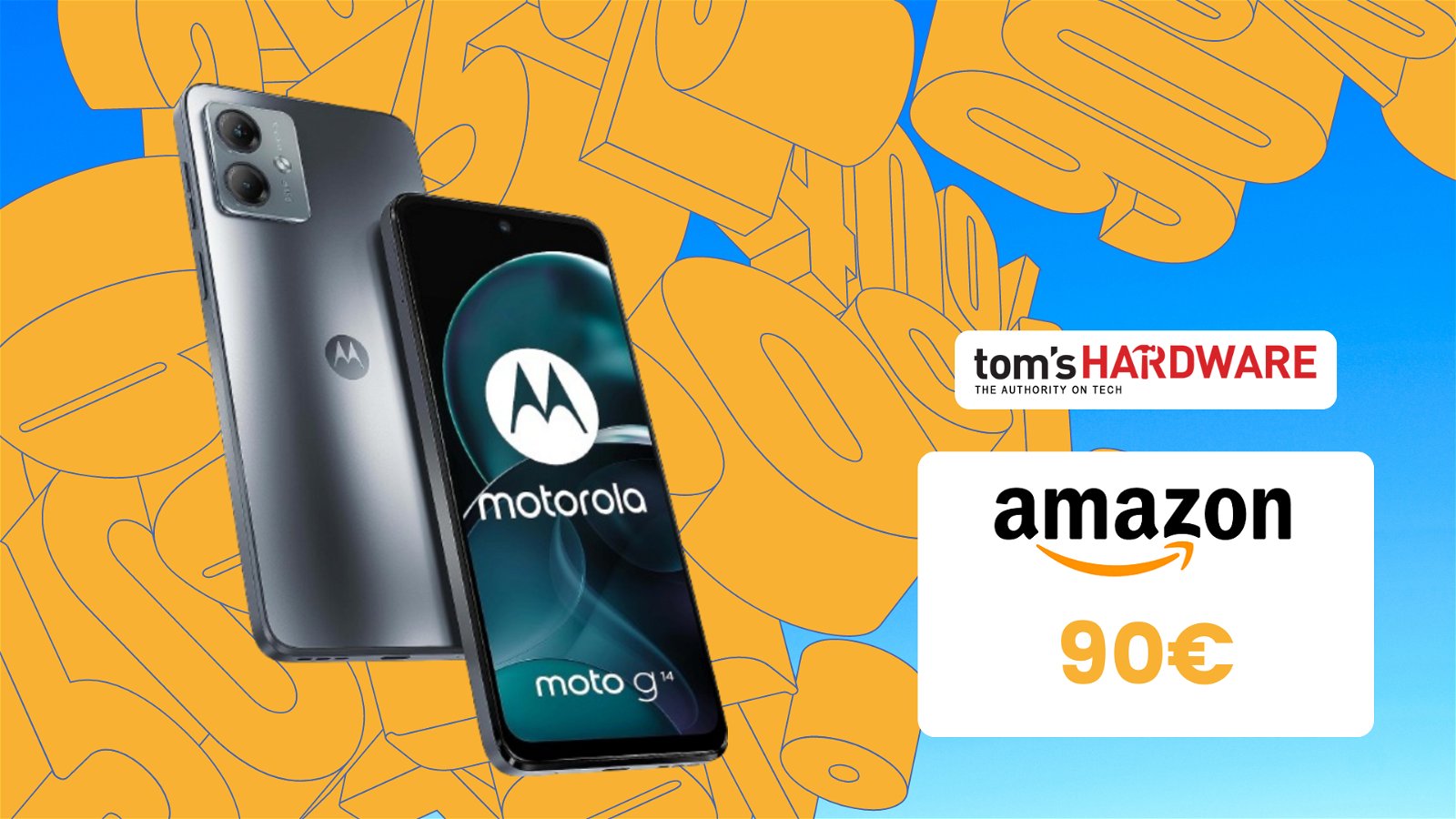 Immagine di Motorola moto g14, smartphone ottimo a SOLI 90€!