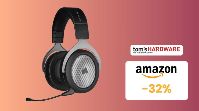 Immagine di Cuffie gaming wireless CORSAIR CROLLANO a 122€! Occasione IMPERDIBILE