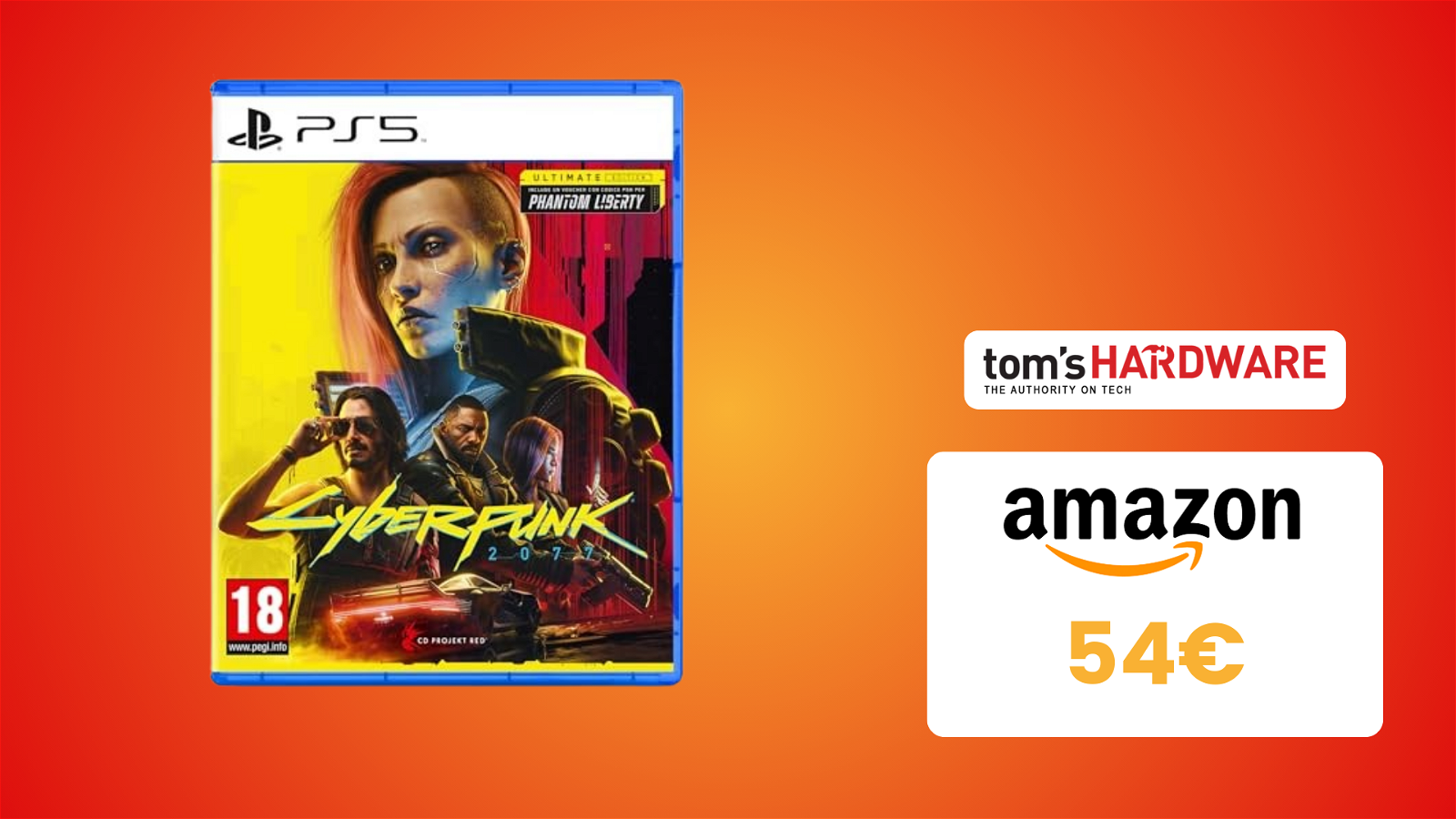 Immagine di Cyberpunk 2077 Ultimate Edition per PS5 a un prezzo speciale, SOLO 54€!