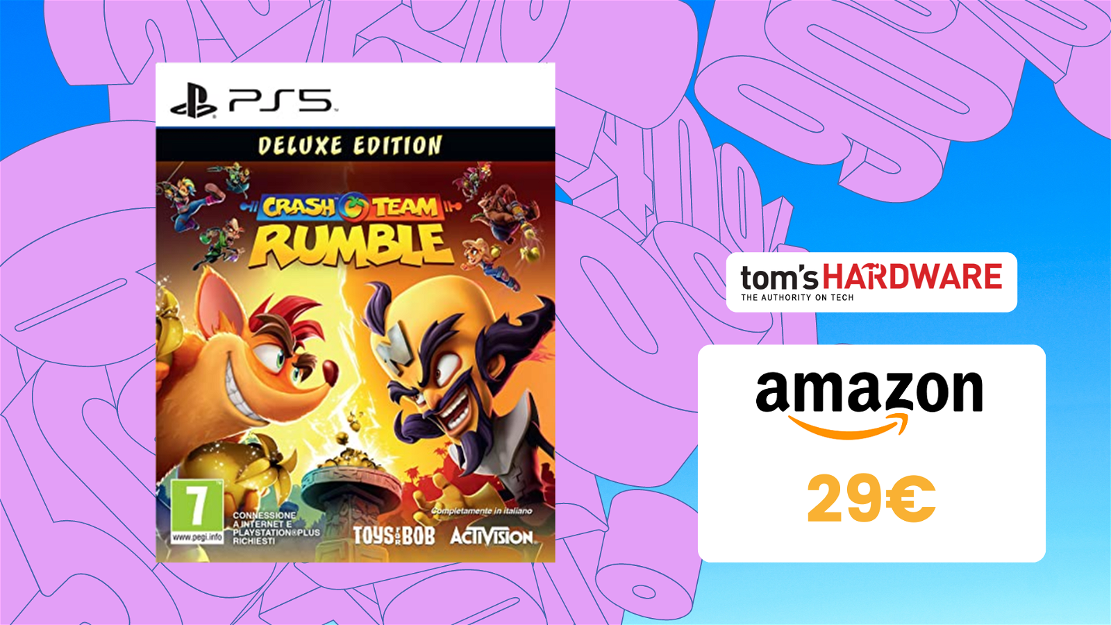 Immagine di Crash Team Rumble per PS5 al prezzo SHOCK di 29€!