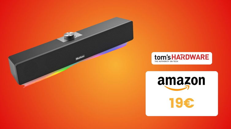 Immagine di Soundbar Bluetooth Wireless per PC a 19€ con questo DOPPIO SCONTO!
