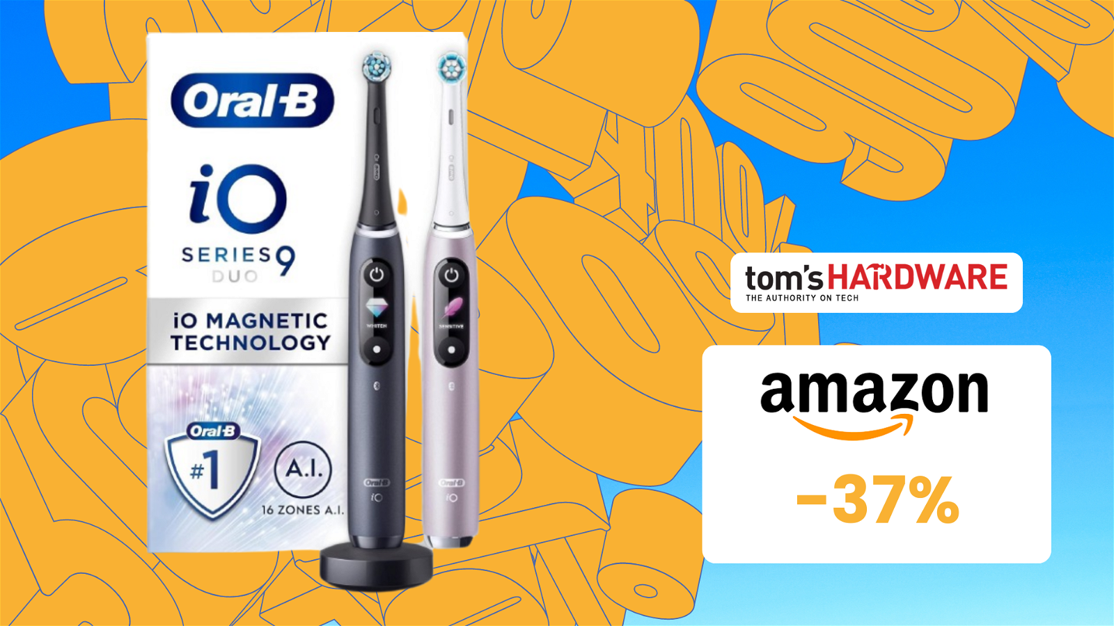 Immagine di Coppia di spazzolini elettrici Oral-B iO 9N a un prezzo TOP! (-37%)