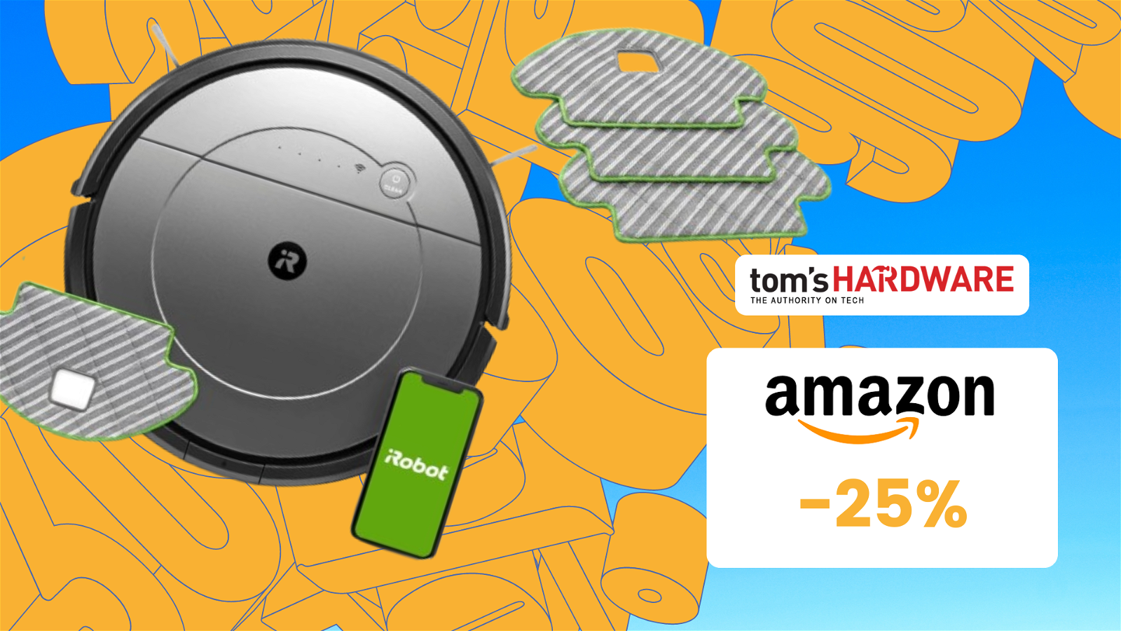Immagine di iRobot Roomba Combo, CHE PREZZO! Su Amazon risparmi il 25%