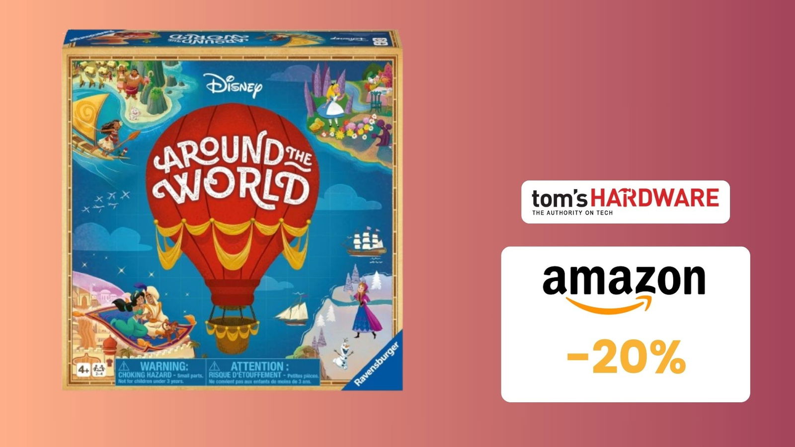 Disney Around The World a SOLI 20€! Su Amazon risparmi il 30%