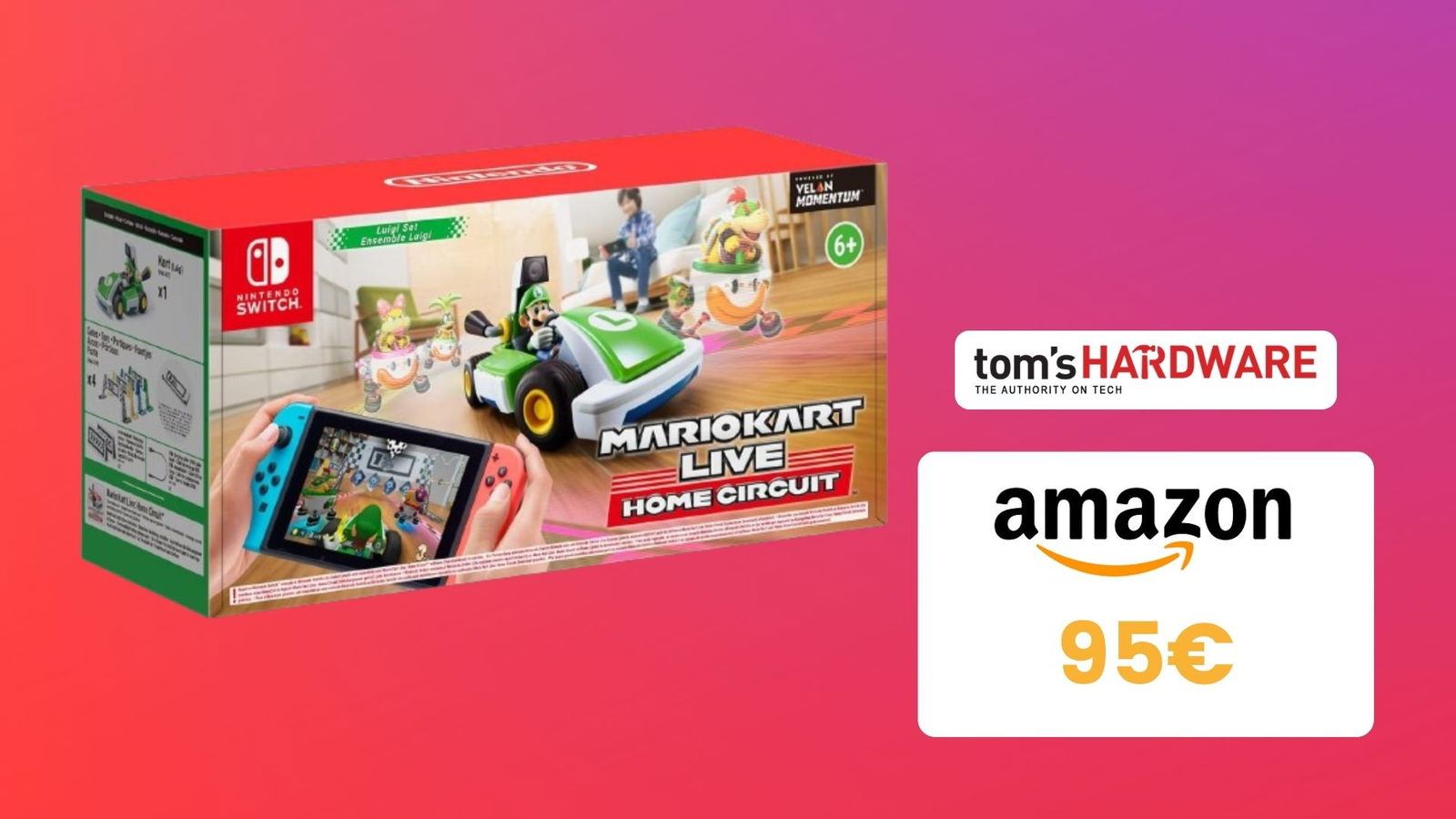 Immagine di Prezzo TOP su Mario Kart Live: Home Circuit in OFFERTA a 95€!