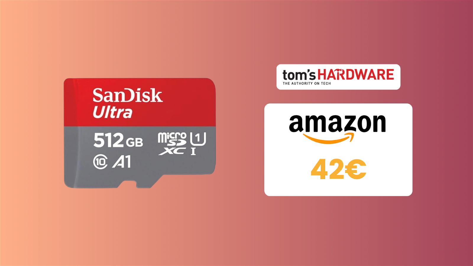 Immagine di microSDXC Sandisk da 512GB, prezzo pazzo! Solo 42€