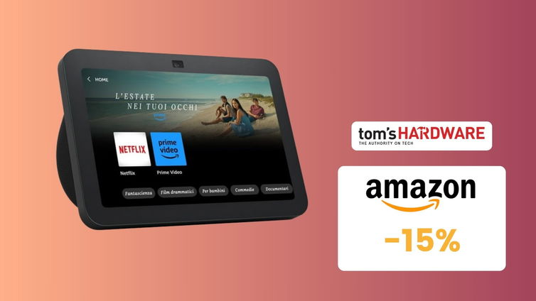 Immagine di Offerta IMPERDIBILE per gli amanti delle case smart: Echo Show 8 (3ª gen) a 145€!
