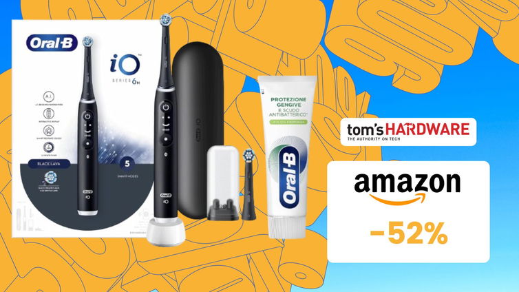 Immagine di Spazzolino Elettrico Oral-B iO6, CHE PREZZO! Su Amazon risparmi il 52%