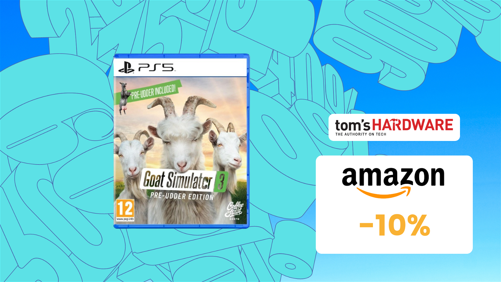 Immagine di SVUOTATUTTO AMAZON: Goat Simulator 3 Pre-Udder Edition per PS5 a soli 18€!