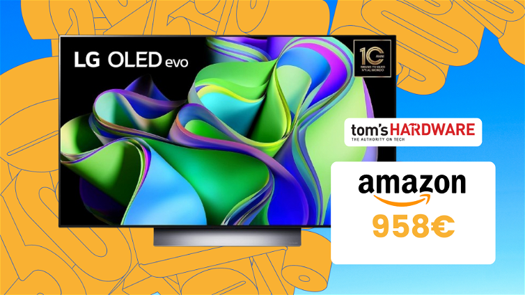Immagine di TV LG C3 OLED  al prezzo PIÙ BASSO di sempre su Amazon! Solo 958€