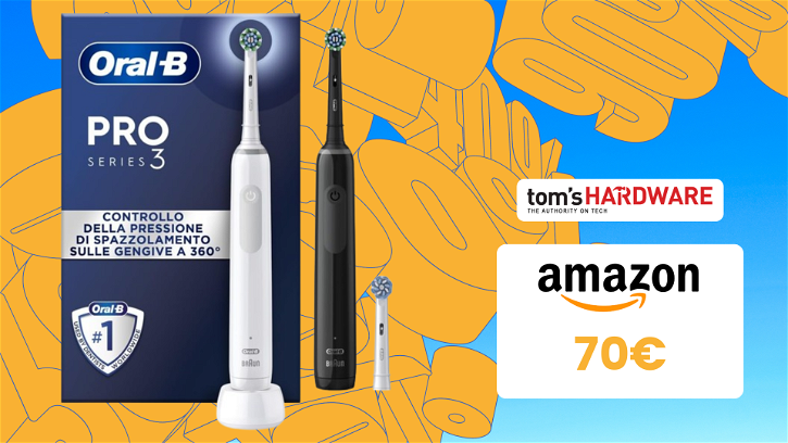 Immagine di SUPER offerta Oral-B: due spazzolini Pro a MENO di 70€!