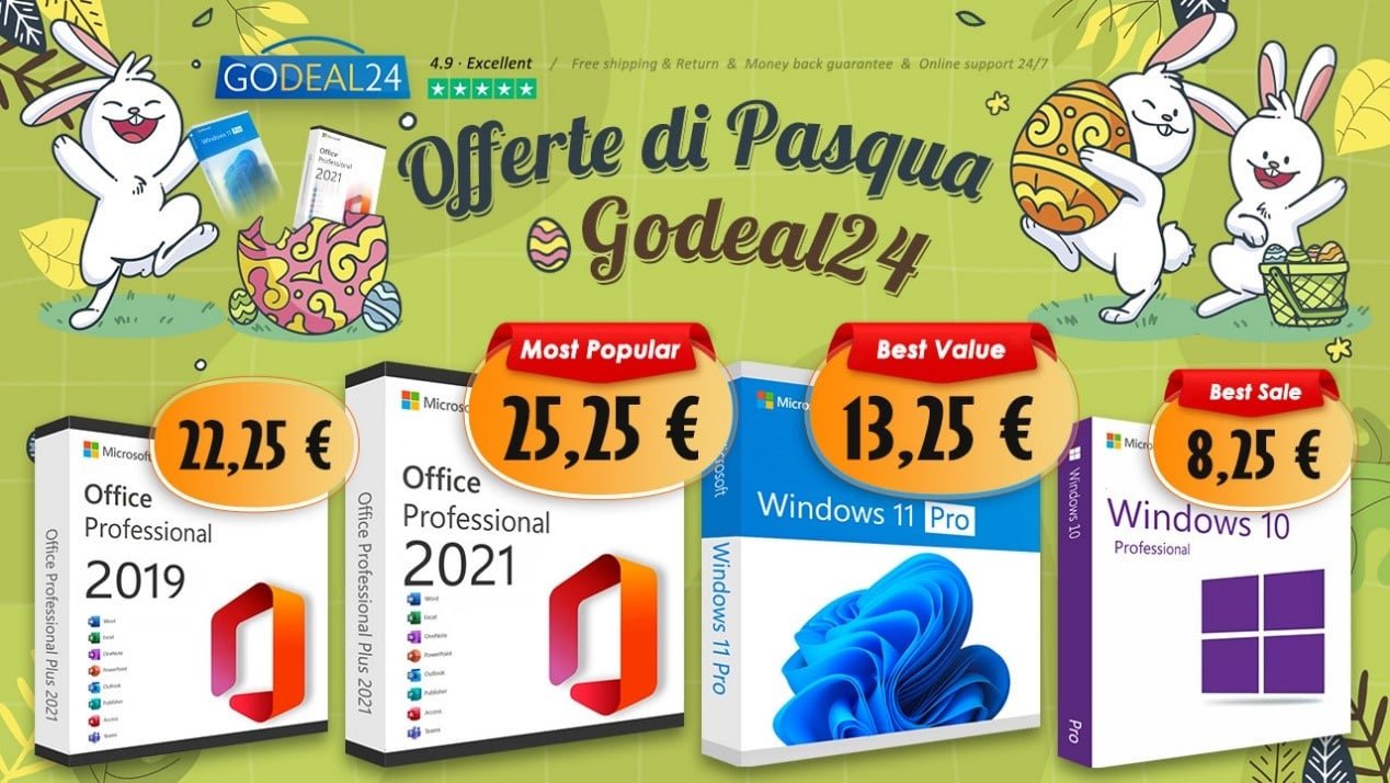 Immagine di Licenza a vita di Microsoft Office 2021 e Windows 11 a partire da soli 10€