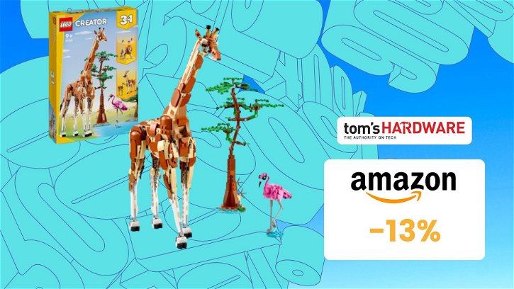 Immagine di Animali del Safari LEGO 3 in 1 CROLLA a 45€! Occasione IMPERDIBILE