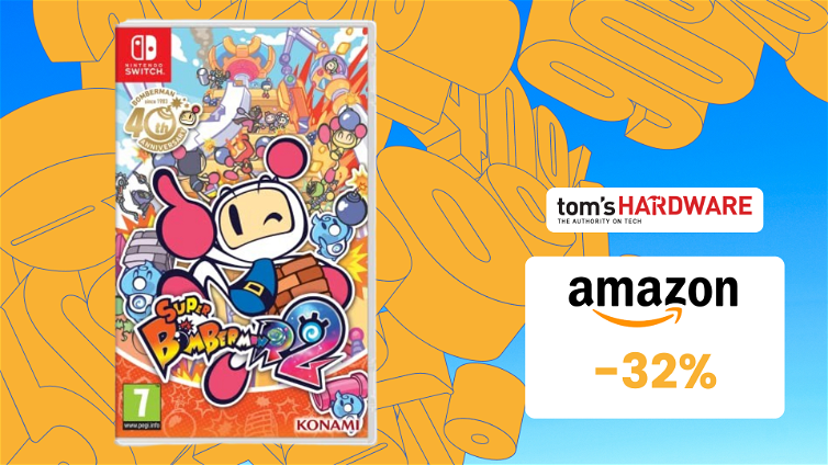 Immagine di Super Bomberman R 2 per Switch a un prezzo FOLLE! (-32%)