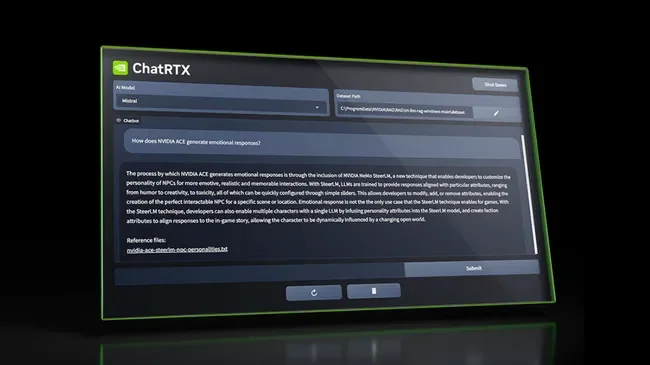 Immagine di Nvidia, c'è un serio problema di sicurezza nel Chatbot fatto con le schede video