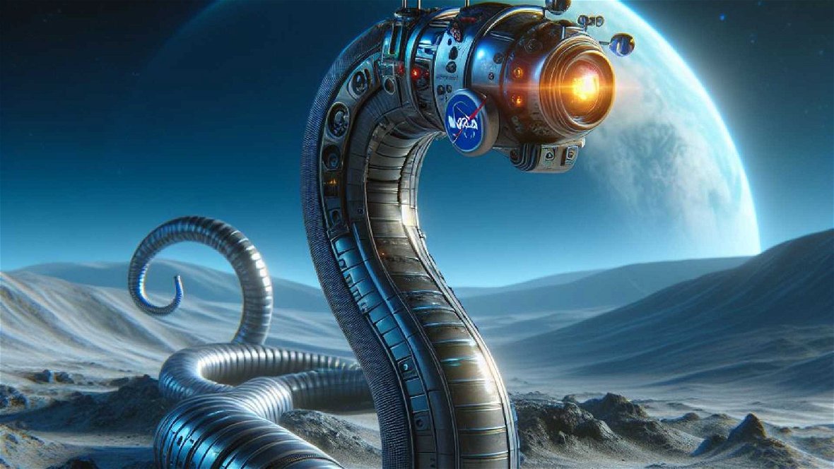 Un serpente robot per esplorare le lune di Saturno, la nuova idea della NASA