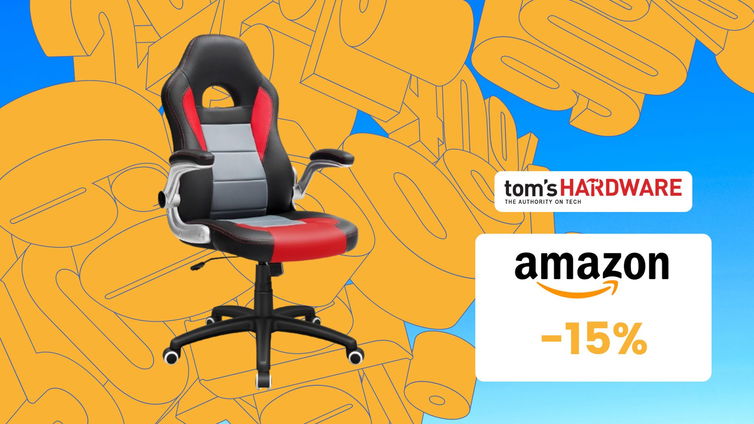 Immagine di Sedia da Gaming Songmics a SOLI 111€! Ideale per i VIDEOGIOCATORI!