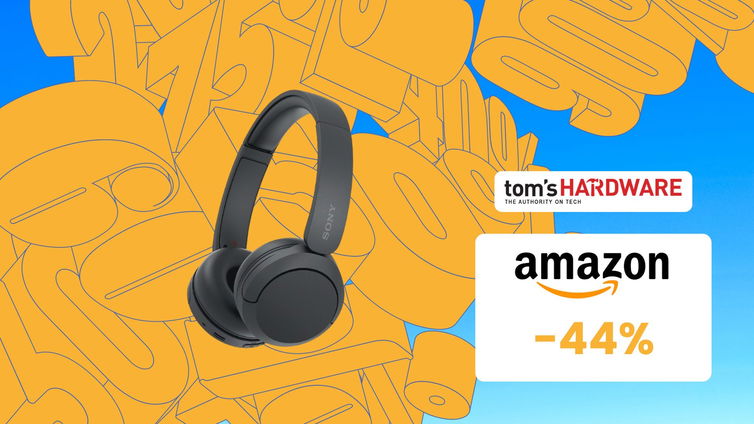 Immagine di SVUOTATUTTO AMAZON: Cuffie Wireless Sony WH-CH520 in sconto del 44%