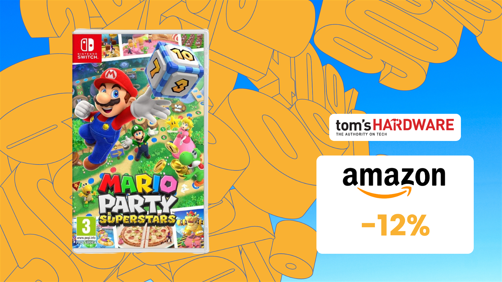 Immagine di SOLTANTO 53€ per Mario Party Superstars per Nintendo Switch!