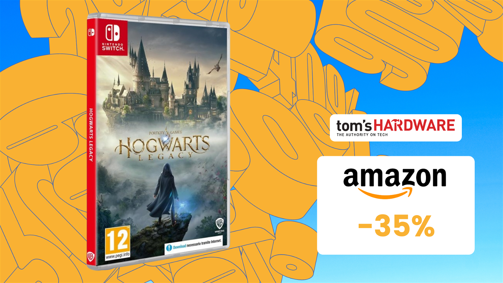 Immagine di Hogwarts Legacy per Switch al prezzo PIÙ BASSO di sempre su Amazon! Solo 39€