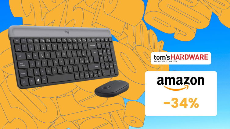 Immagine di Kit mouse e tastiera Wireless Logitech in OFFERTA su Amazon a 41€!