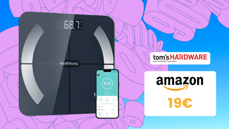 Immagine di Torna in forma con questa splendida bilancia smart a soli 19,99€!