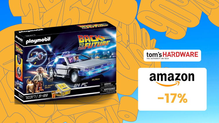 Immagine di BELLISSIMA DeLorean di Playmobil in OFFERTA! Su Amazon risparmi il 17%!