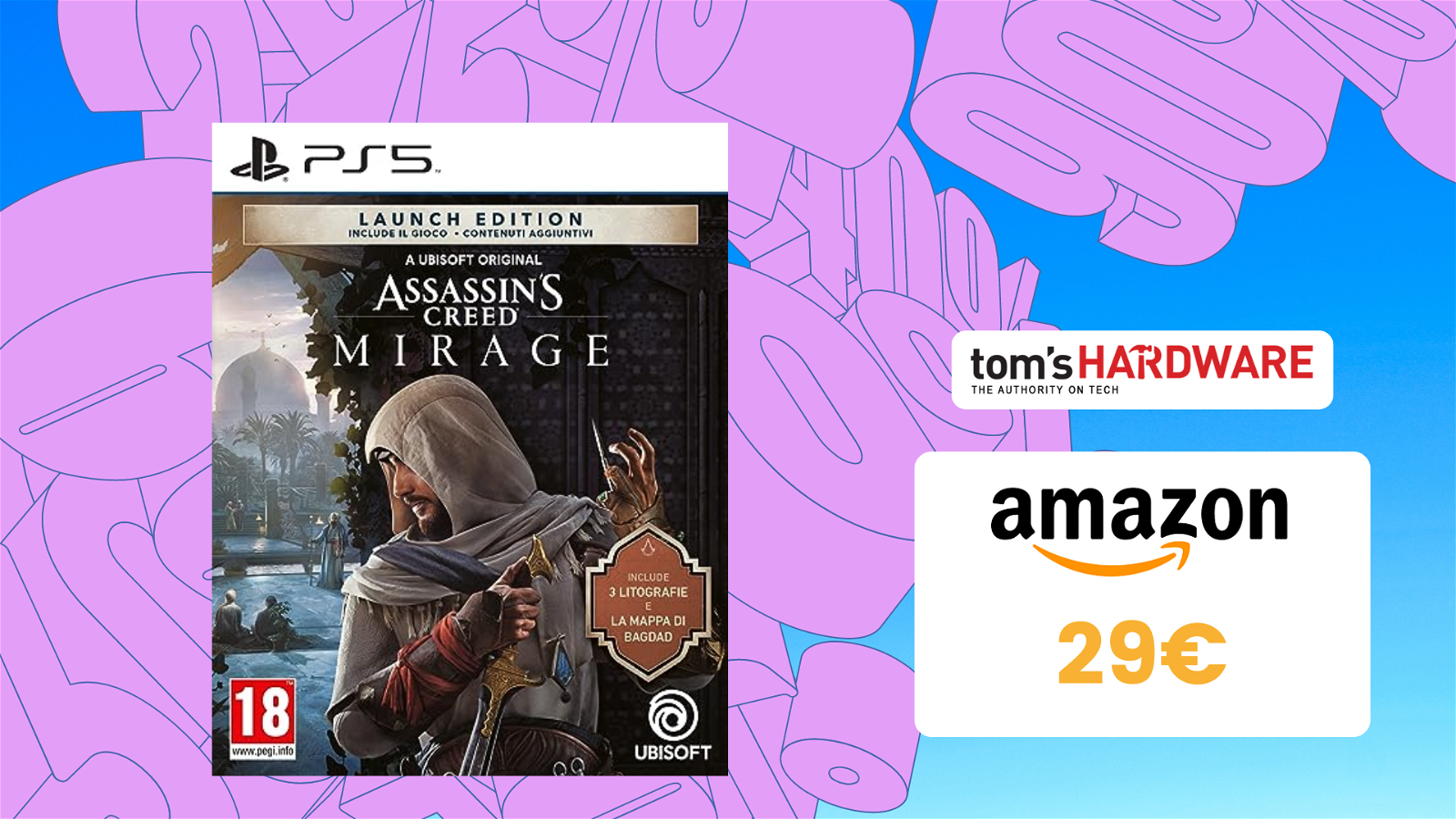 Immagine di Assassin's Creed Mirage per PS5 è IN OFFERTA a MENO di 30€!