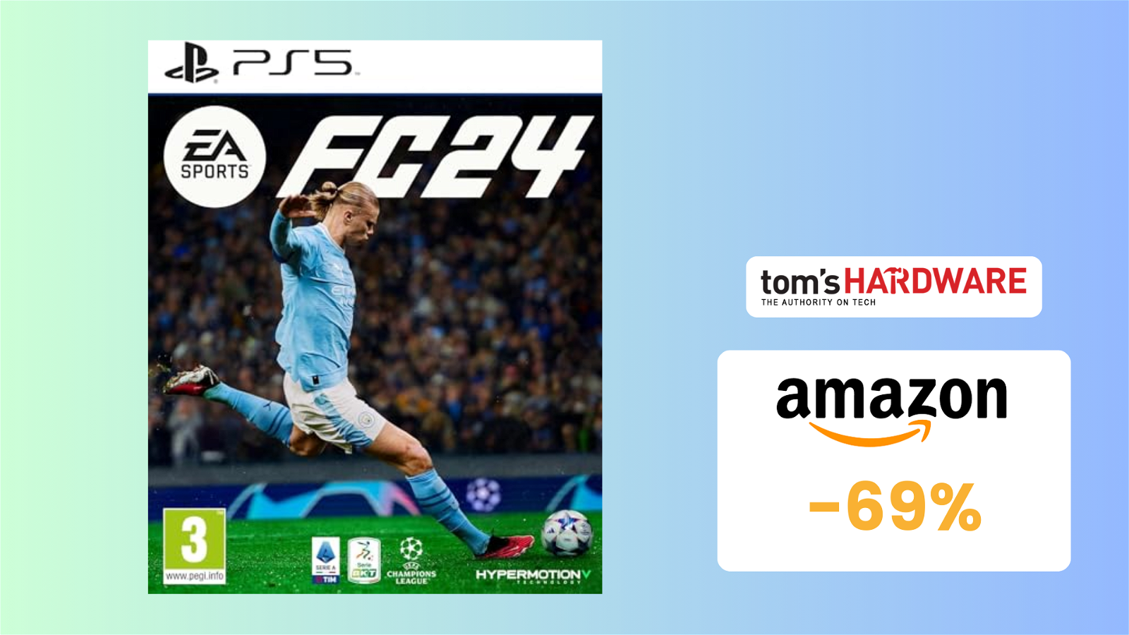 Immagine di EA SPORTS FC 24 a un PREZZO TOP su Amazon: -69%!