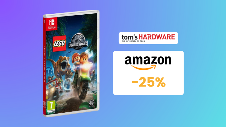 Immagine di LEGO Jurassic World per Nintendo Switch, CHE PREZZO! (-25%)