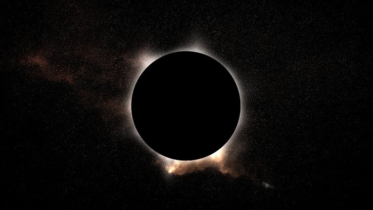 Immagine di Eclissi solare, ecco le bellissime immagini dallo spazio