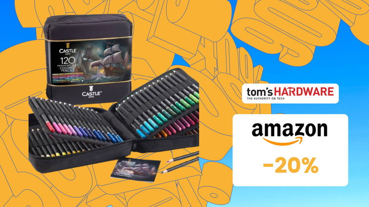 Immagine di 120 matite colorate Castle Art SCONTATE del 20%! CHE PREZZO!