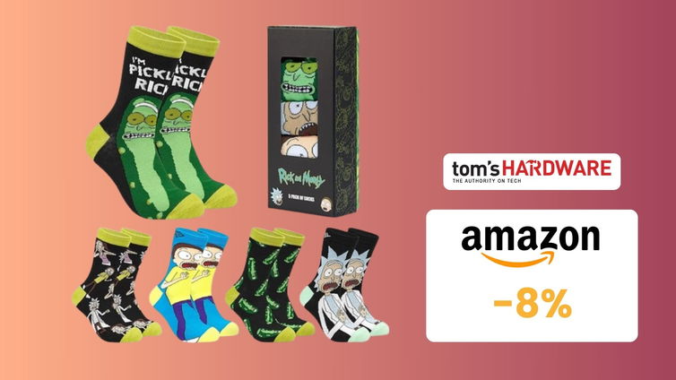 Immagine di BELLISSIMI calzini di Rick & Morty in SCONTO! 5 Paia a SOLI 11€!