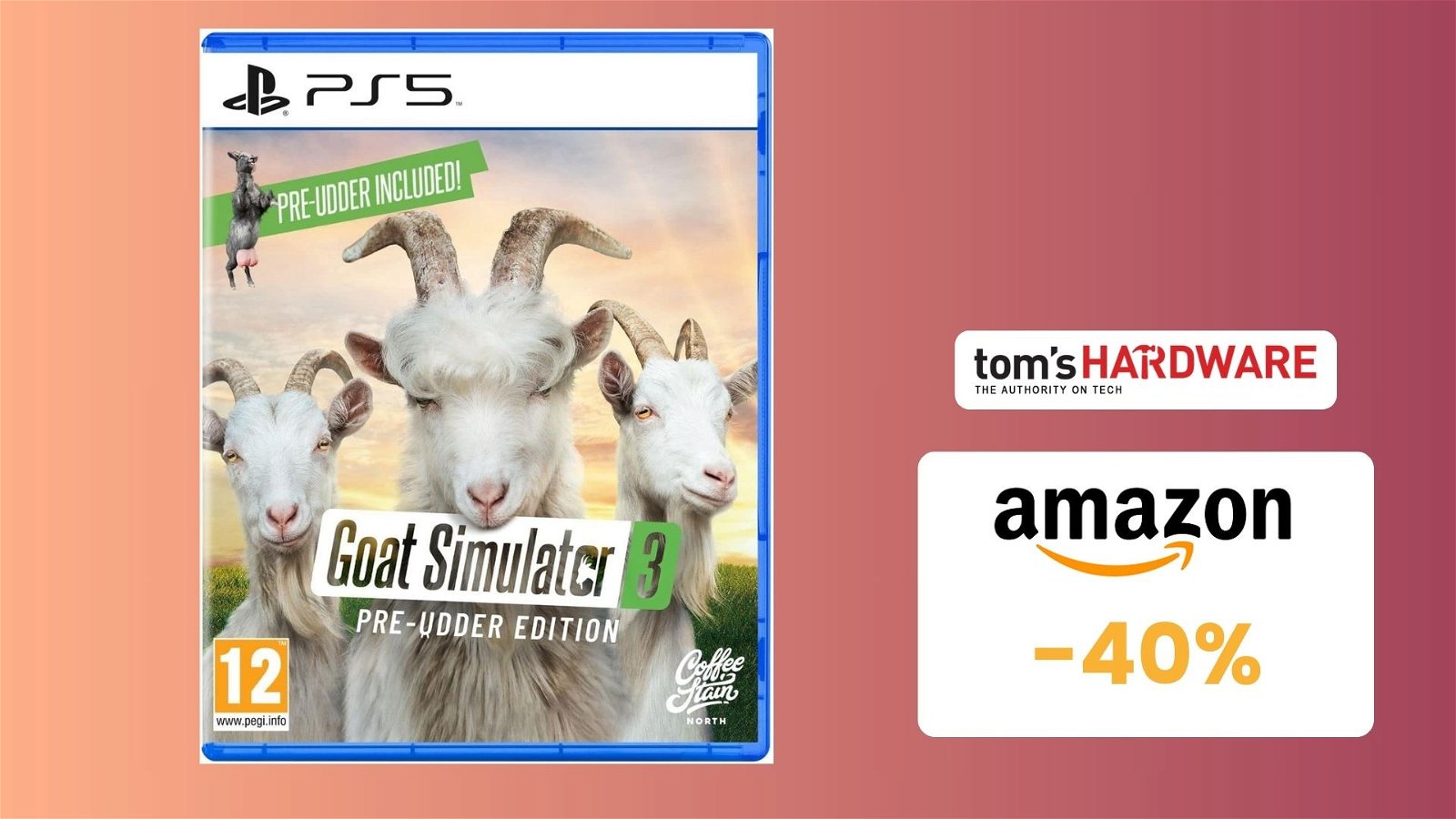 Immagine di Prezzo TOP! Goat Simulator 3 Pre-Udder Edition per PS5 a 18€! -40%!