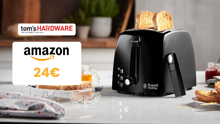 Immagine di Fette perfette con questo ottimo tostapane a soli 24,90€!