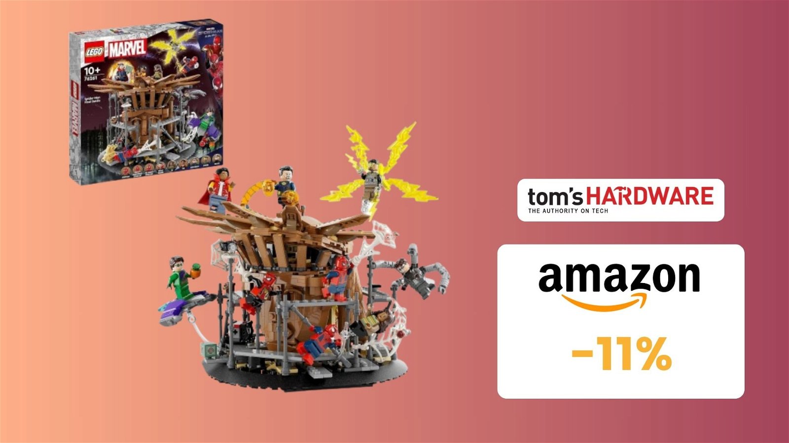 Immagine di La battaglia finale di Spider-Man LEGO su Amazon in OFFERTA! -11%!
