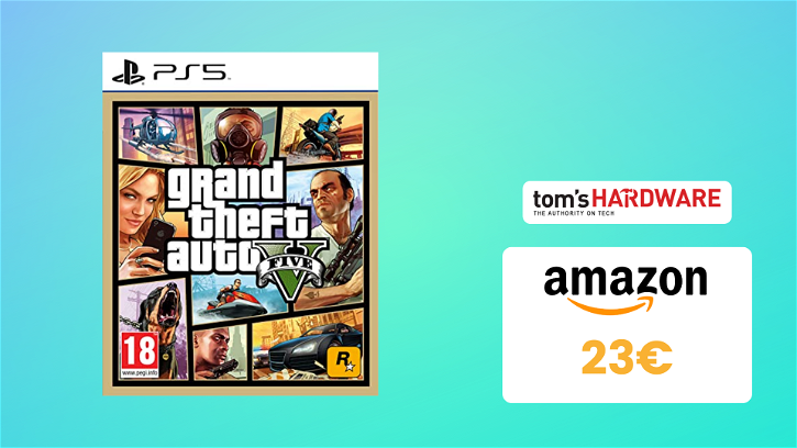 Immagine di Grand Theft Auto V per PS5 in SUPER OFFERTA a 22,99€!