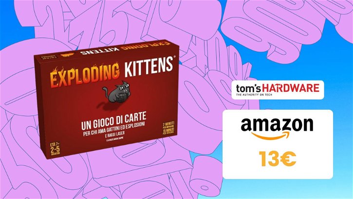 Immagine di Exploding Kittens in OFFERTA a 13€! Scontato del 6%!