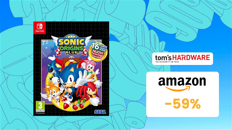 Immagine di Sonic Origins Plus oggi vi costa POCHISSIMO! (-59%)