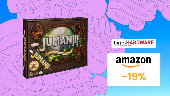 Immagine di Il DIVERTENTISSIMO gioco da tavolo di Jumanji è in SCONTO a soli 32€ in versione Deluxe!