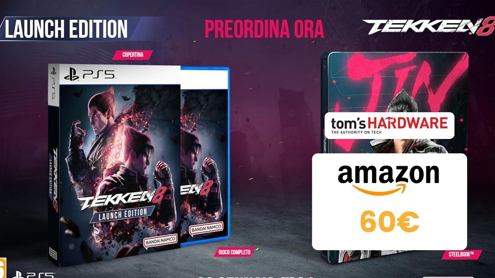 Immagine di Prezzo SUPER sulla Launch Edition di Tekken 8 per PS5! -25% su Amazon!