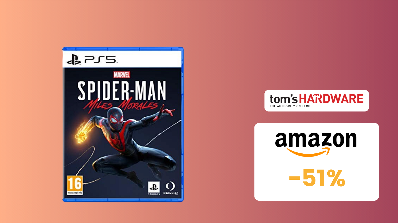 Immagine di Spider-Man Miles Morales per PS5 oggi vi costa POCHISSIMO! (-51%)