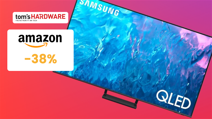 Immagine di Smart TV Samsung QLED da 65", CHE PREZZO! Su Amazon risparmi il 38%